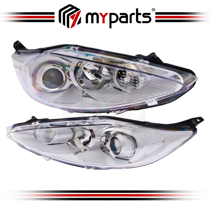 Head Lamp (Chrome / With Projector) (Set LH+RH)