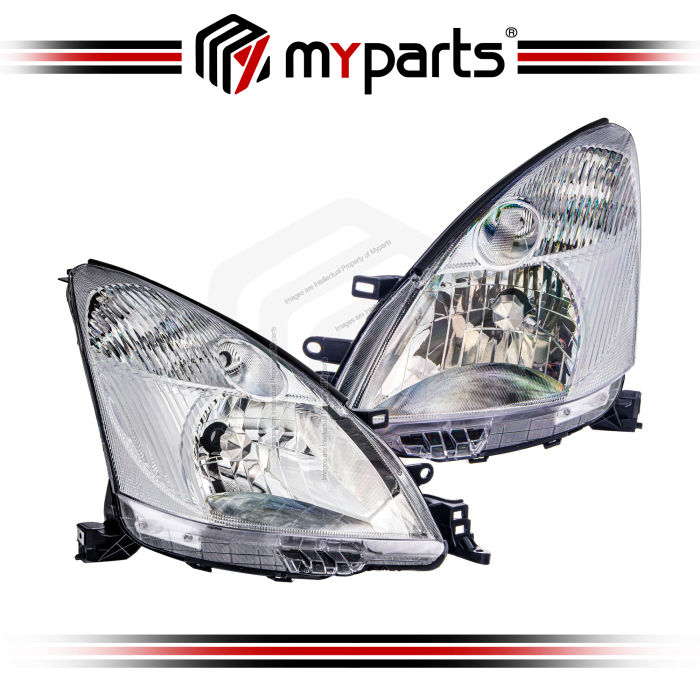 Head Lamp Chrome (China) (Set LH+RH)