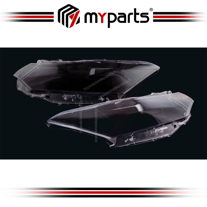 Head Lamp Cover Lens (S, GX, TRD Spec) (Set LH+RH)