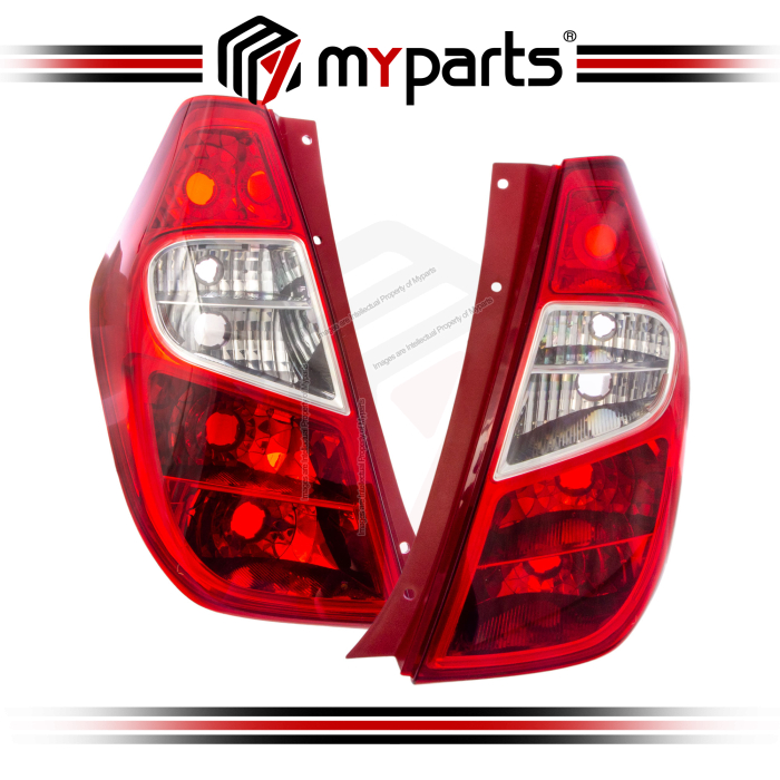 Tail Light (5 Socket Spec) (Set LH+RH)