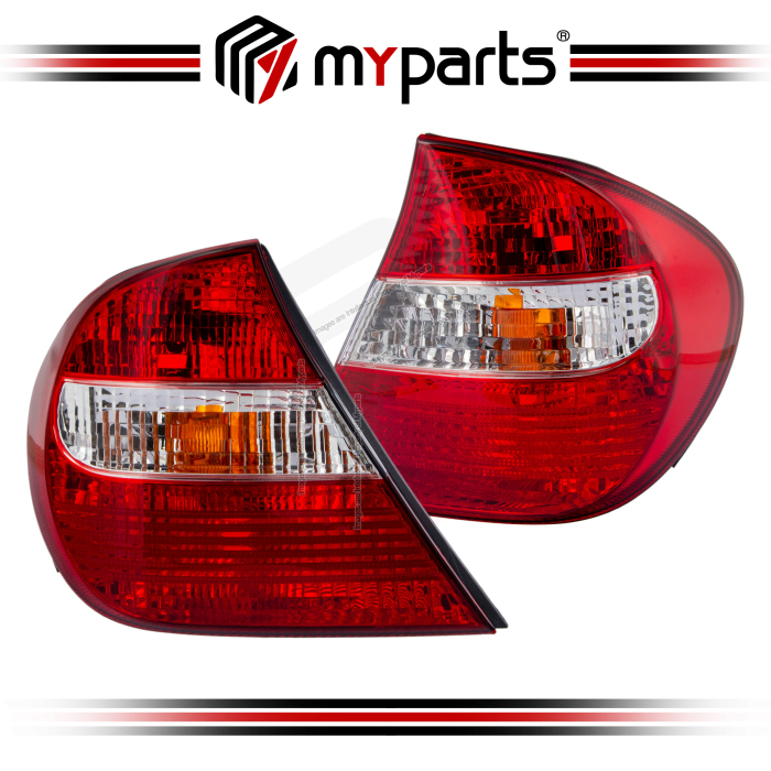 Tail Lamp (TYC Taiwan, 3 Socket Holes) (Set LH+RH)