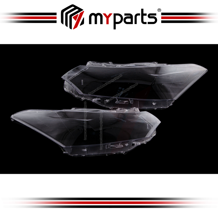 Head Lamp Cover Lens (E / J Spec) (Set LH+RH)