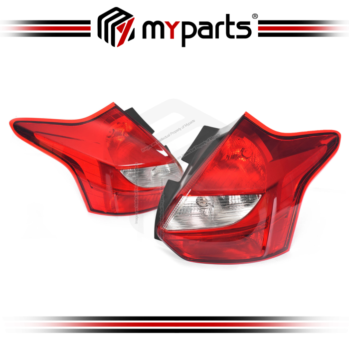 Tail Light Hatch (With LED) (Set LH+RH)