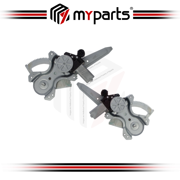 Door Window Regulator Rear (With Motor)(Set LH+RH)