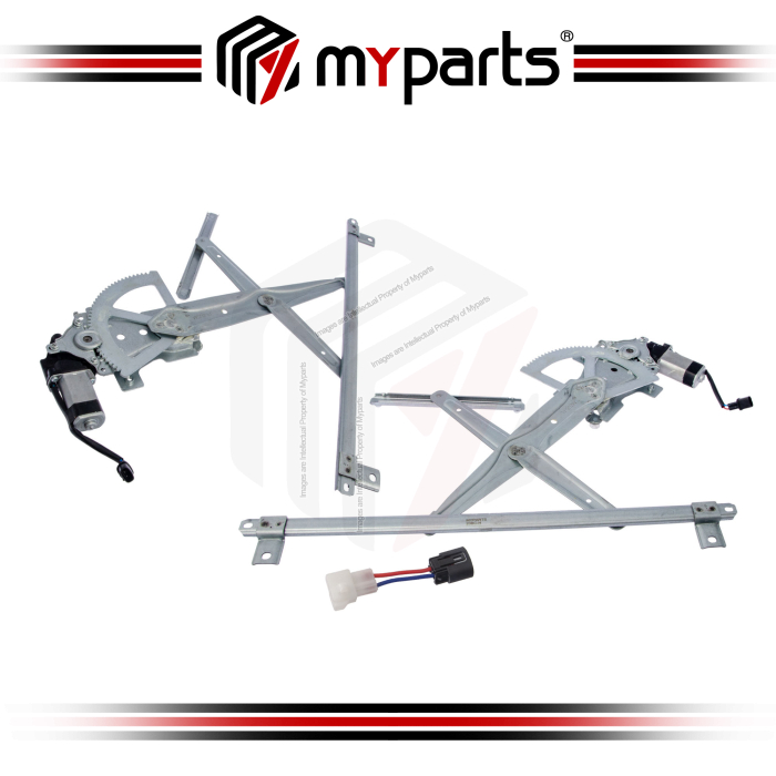 Door Window Regulator Front (With Motor) (Set LH+RH)