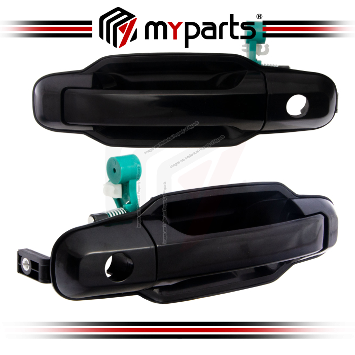 Door Handle Outer Front (Full Black)(Set LH+RH)