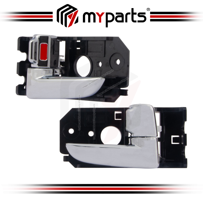 Handle Door (INNER) Front Or Rear (Chrome) (Set LH+RH)
