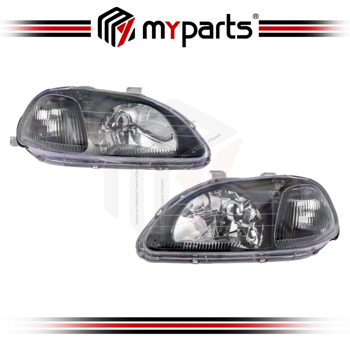 Head Light Smoke (Set LH+RH)