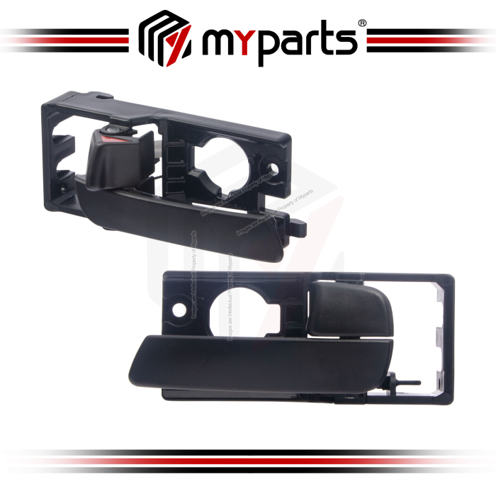 Door Handle Inner Black (FRONT) (Set LH+RH)
