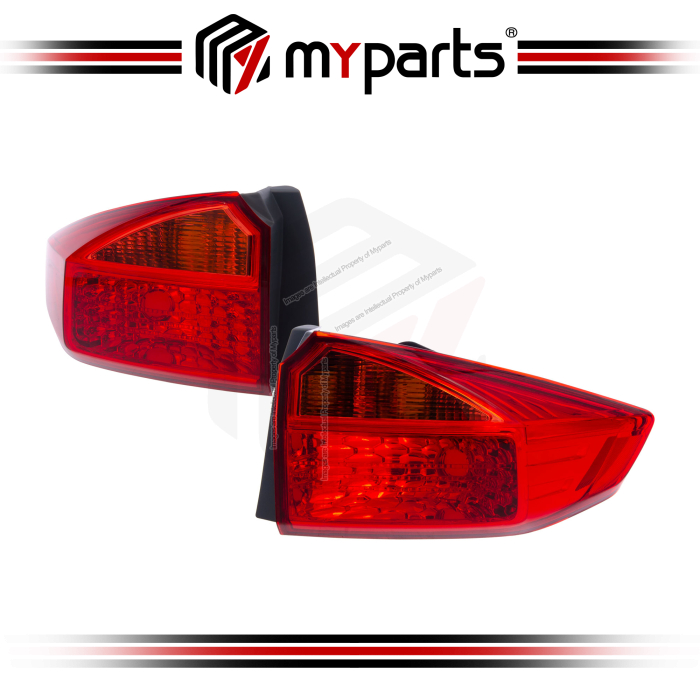 Tail Light Outer (1.5E / 1.5S) (China) (Set LH+RH)