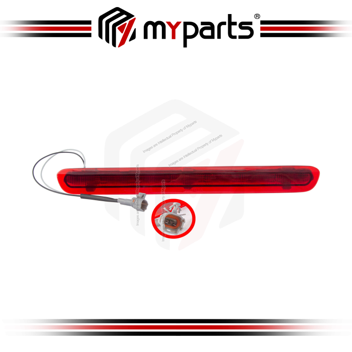 Rear Third Brake Lamp (LED, Red)