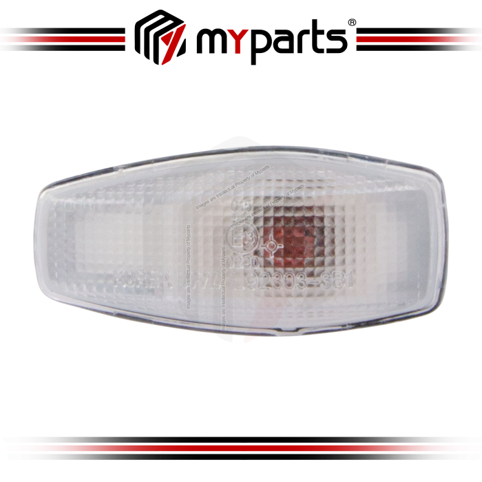 Fender Signal / Fender Side Light Lamp (Clear Lens)