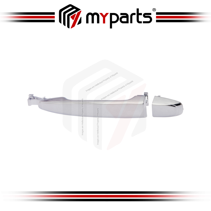 Handle Door Outer REAR (Chrome) (LH=RH)