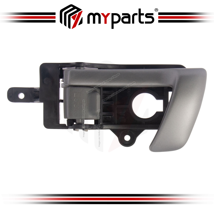 Inner Door Handle (REAR) (Silver Grey)