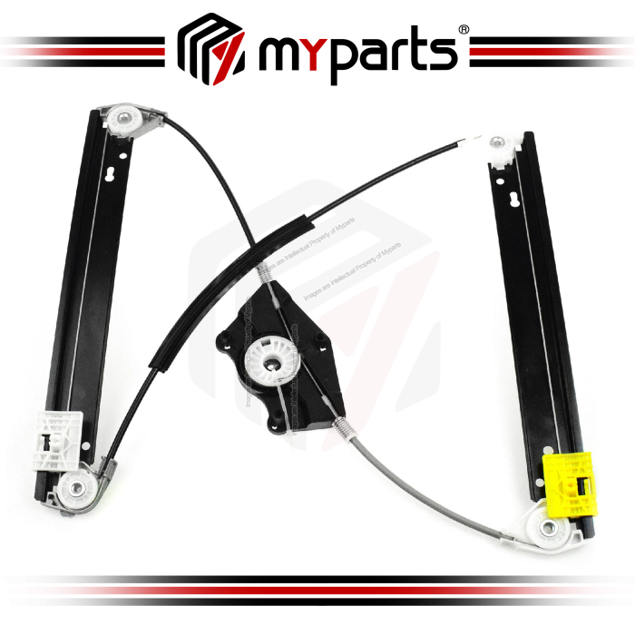 Myparts Fits Volkswagen VW Touareg 7L 2003~2010 | REAR Electric Power Window Regulator No Motor | RH RHS Right Hand (Driver Side)