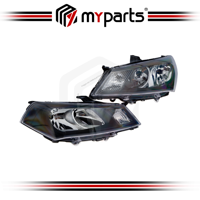 TYC Fits Proton Saga FL / FLX 2011~2016 | Headlight Head Light Front Head Lamp | Set of LH LHS Left Hand (Passenger) + RH RHS Right Hand (Driver)