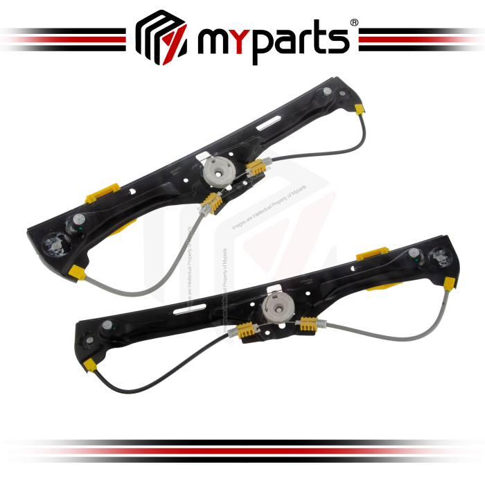 Window Regulator Rear (No Motor) (Set LH+RH)