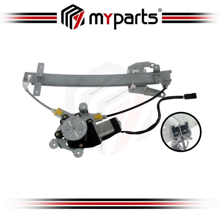 Myparts Fits Nissan Sentra B14 1994~2000 | REAR Electric Power Door Window Regulator (With Motor) | LH LHS Left Hand (Passenger Side)