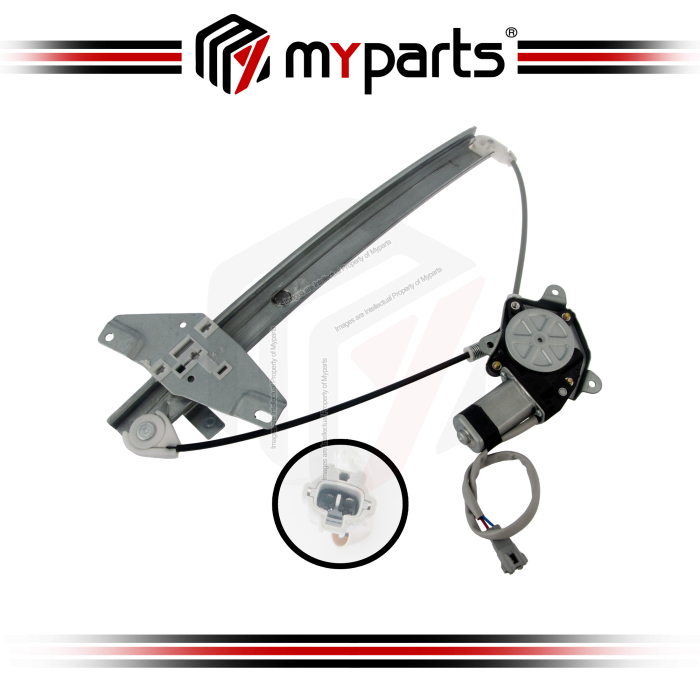 Myparts Fits Toyota Corolla AE100 AE101 1992~1995 | FRONT Power Door Window Regulator With Motor | LH LHS Left Hand (Passenger Side)