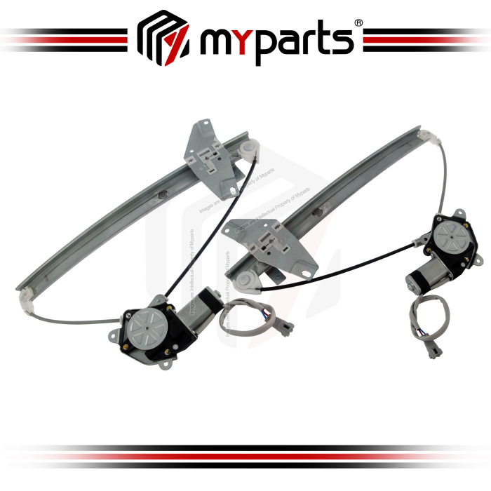 Myparts Fits Toyota Corolla AE100 AE101 1992~1995 | FRONT Power Door Window Regulator With Motor | Set Of LH LHS Left Hand + RH RHS Right Hand