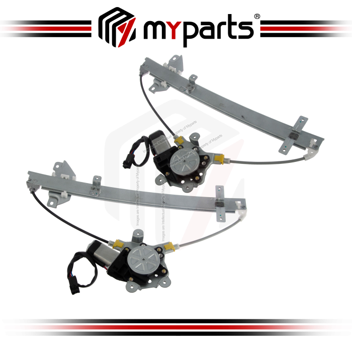 Door Window Regulator Front (With 2 Pins Motor) (Set LH+RH)