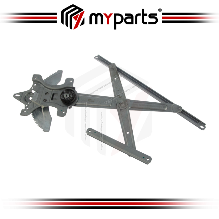 Myparts Fits Toyota Landcruiser FJ80 Series 1990~1998 | FRONT Electric Door Window Regulator No Motor | RH RHS Right Hand (Driver Side)