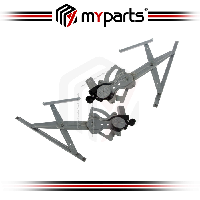 Door Window Regulator Front (LH 2 Pins Motor+ RH 6 Pins Motor)