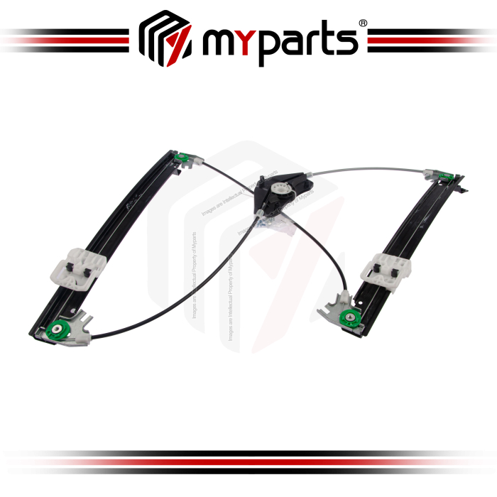 Door Window Regulator FRONT (Electric No Motor)