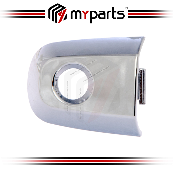 Door Handle Outer Cap Front (With Key Hole) (Chrome)