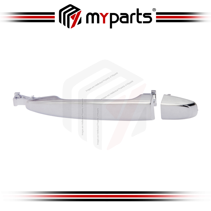 Handle Door Outer REAR (Chrome) (LH=RH)