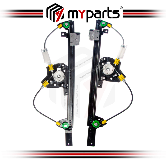 Door Window Regulator Rear (No Motor) (Set LH+RH)