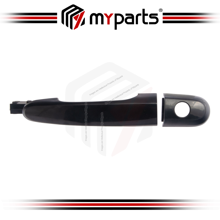 Door Handle Outer Black (FRONT)