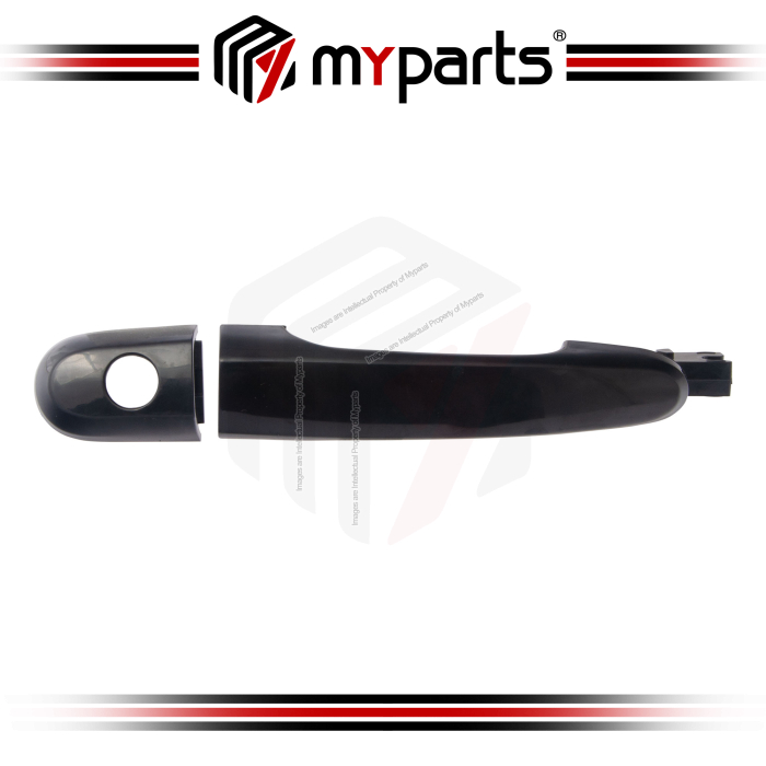 Door Handle Outer Black (FRONT)