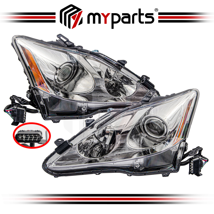 Head Light (Halogen Spec) (Set LH+RH)