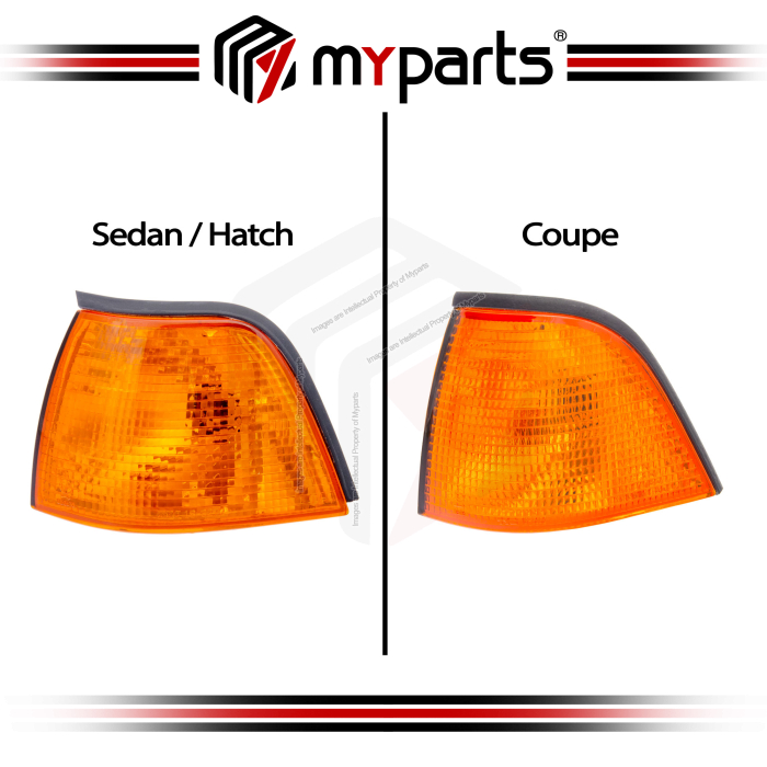 Corner Light (Amber Lens) (Sedan, Hatch / Coupe) (VAR)