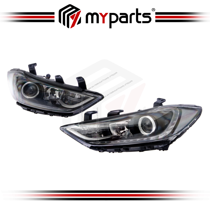 Head Lamp 2.0 (With DRL Spec) (Set LH+RH)
