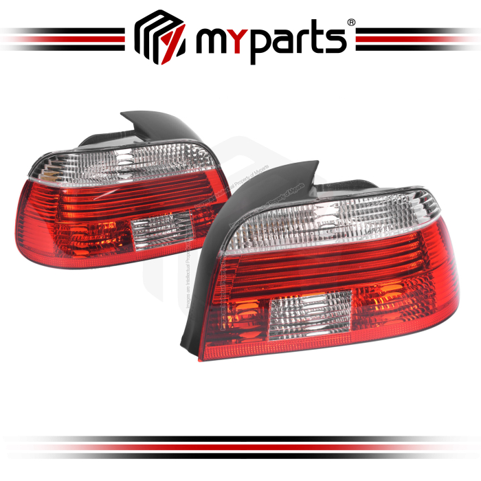 Tail Light Clear Lens On Top Sedan (Set LH+RH)