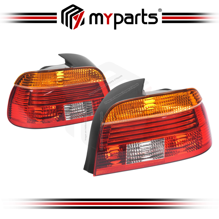 Tail Light Amber Lens On Top Sedan (Set LH+RH)