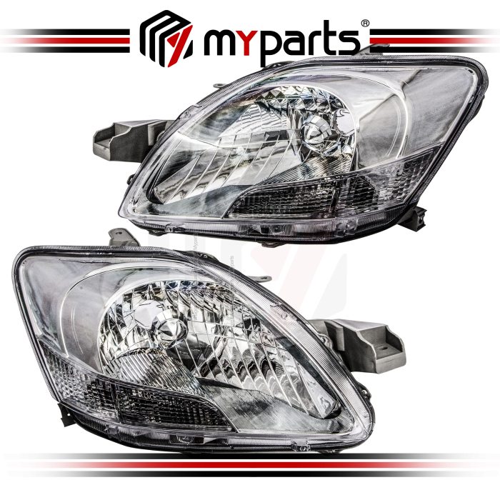 Head Lamp (Chrome) (China) (Set LH+RH)