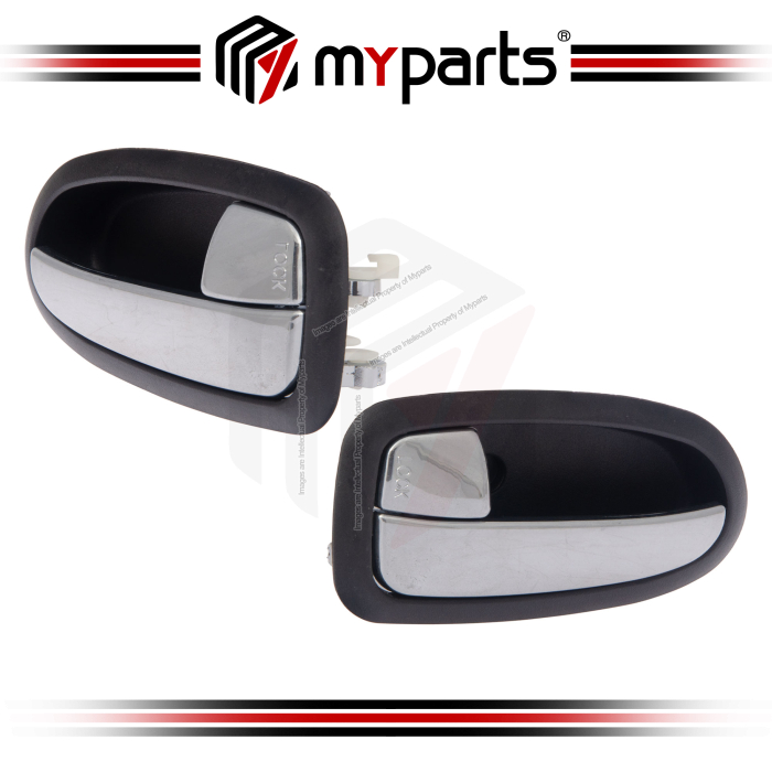 Door Handle Inner (Front, Chrome) (Set LH+RH)