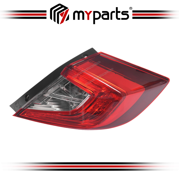 TYC Fits Honda Civic FC 2016~2021 4 Door Sedan | Taillight Tail Light Rear Taillamp Tail Lamp | RH Right Hand (Driver Side)