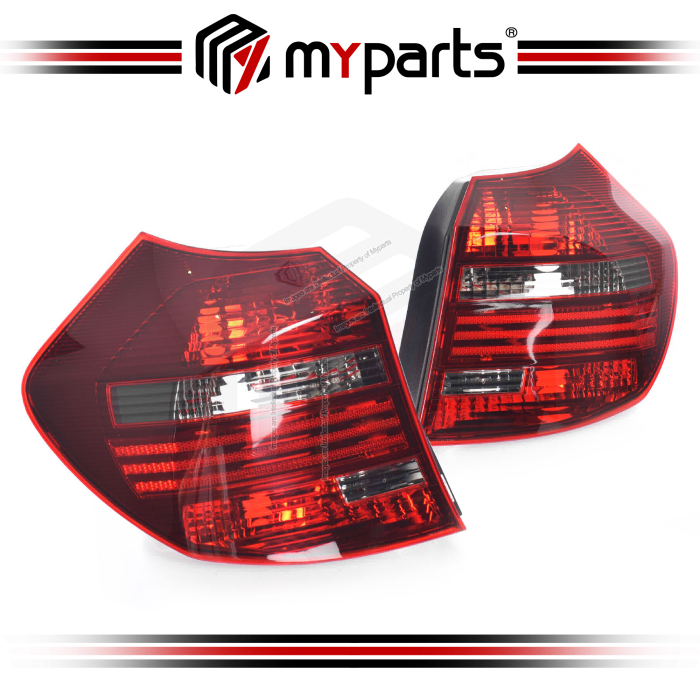 Tail Light (No LED) Smoke Red Lens (Set LH+RH)