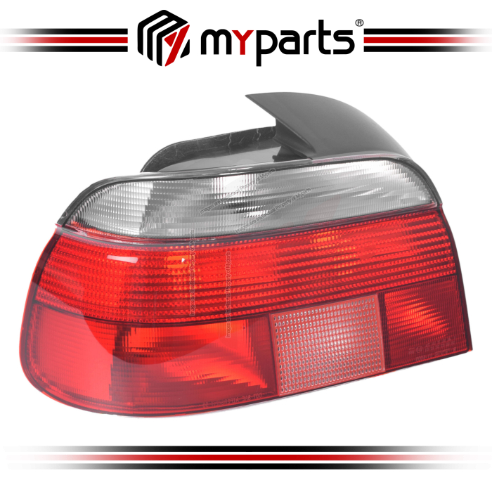 TYC Fits BMW 5 Series E39 Series 1 Sedan 1996~2001 |Taillight Tail Light Rear Lamp (Clear) | LH LHS Left Hand (Passenger Side)