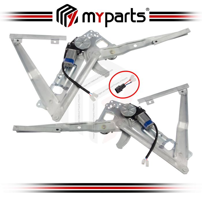 Door Window Regulator (2Pins 24V Motor) (Set LH+RH)