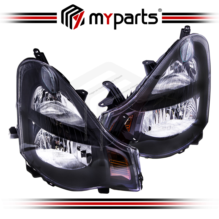 Head Light (Smoke) (Orange Signal) (Set LH+RH)