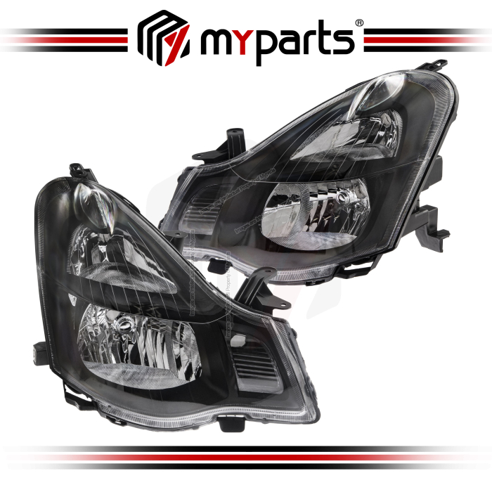 Head Light (Smoke) (White Signal) (Set LH+RH)