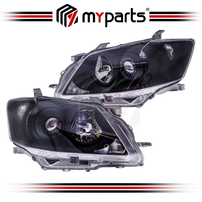 Head Light (2.0G 2.4V HID) (Smoke) (China) (Set LH+RH)
