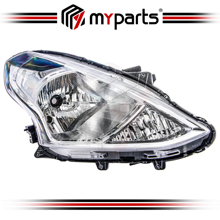 Head Lamp (Chrome, Manual Adjust ) (China)