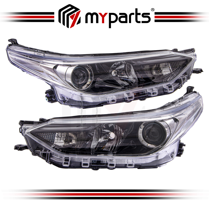 Head Lamp 1.5 E / G Spec (With Projector) (Set LH+RH)
