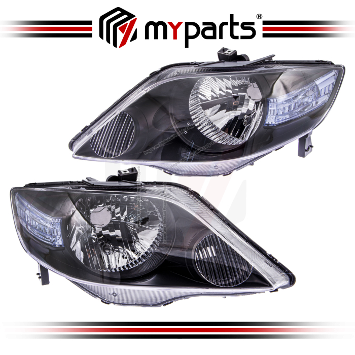 Head Lamp (Smoke) (China) (Set LH+RH)